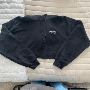 Zeta cropped sweatshirt